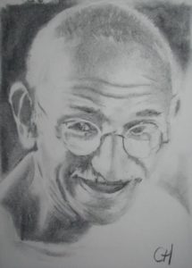 Gandhi.